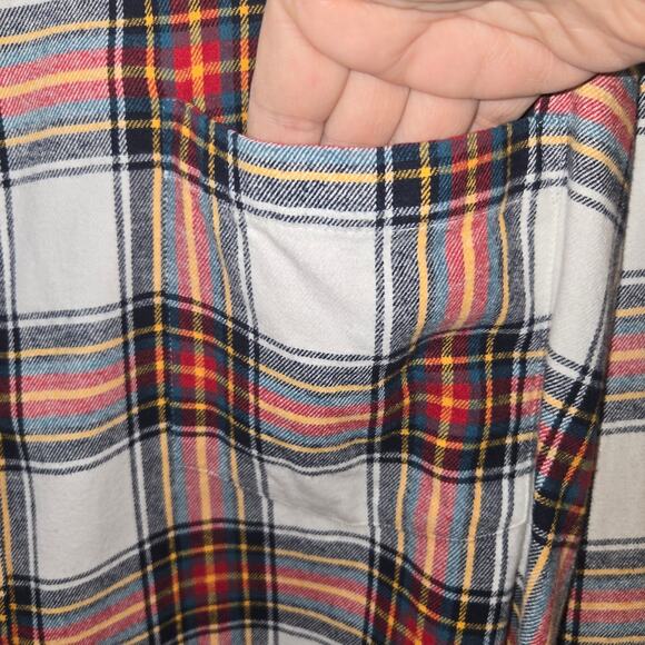 Foundry Supply Co. Super Soft Plaid Button Up Shirt Mens 4XLT - Picture 3 of 5